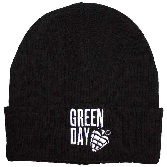 Stacked Logo & Grenade | Black