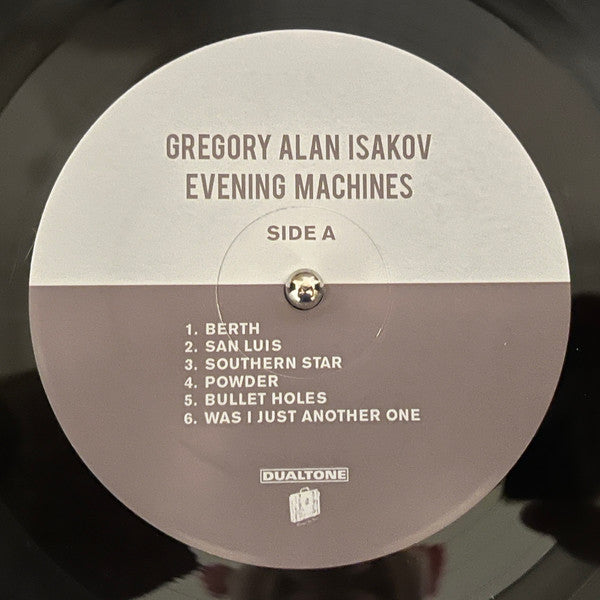 Gregory Alan Isakov Evening Machines Suitcase Town Music LP, Album Mint (M) Mint (M)