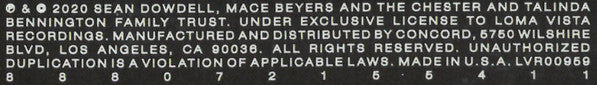 Amends | Near Mint (NM) Mint (M) - ROCK / USED *NEAR MINT / CLEAR*