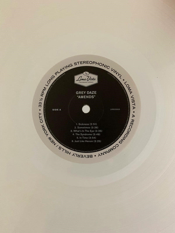 Amends | Near Mint (NM) Mint (M) - ROCK / USED *NEAR MINT / CLEAR*