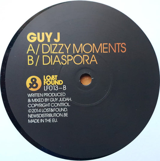 Guy J Dizzy Moments / Diaspora Lost & Found (4) 12", RP Mint (M) Generic
