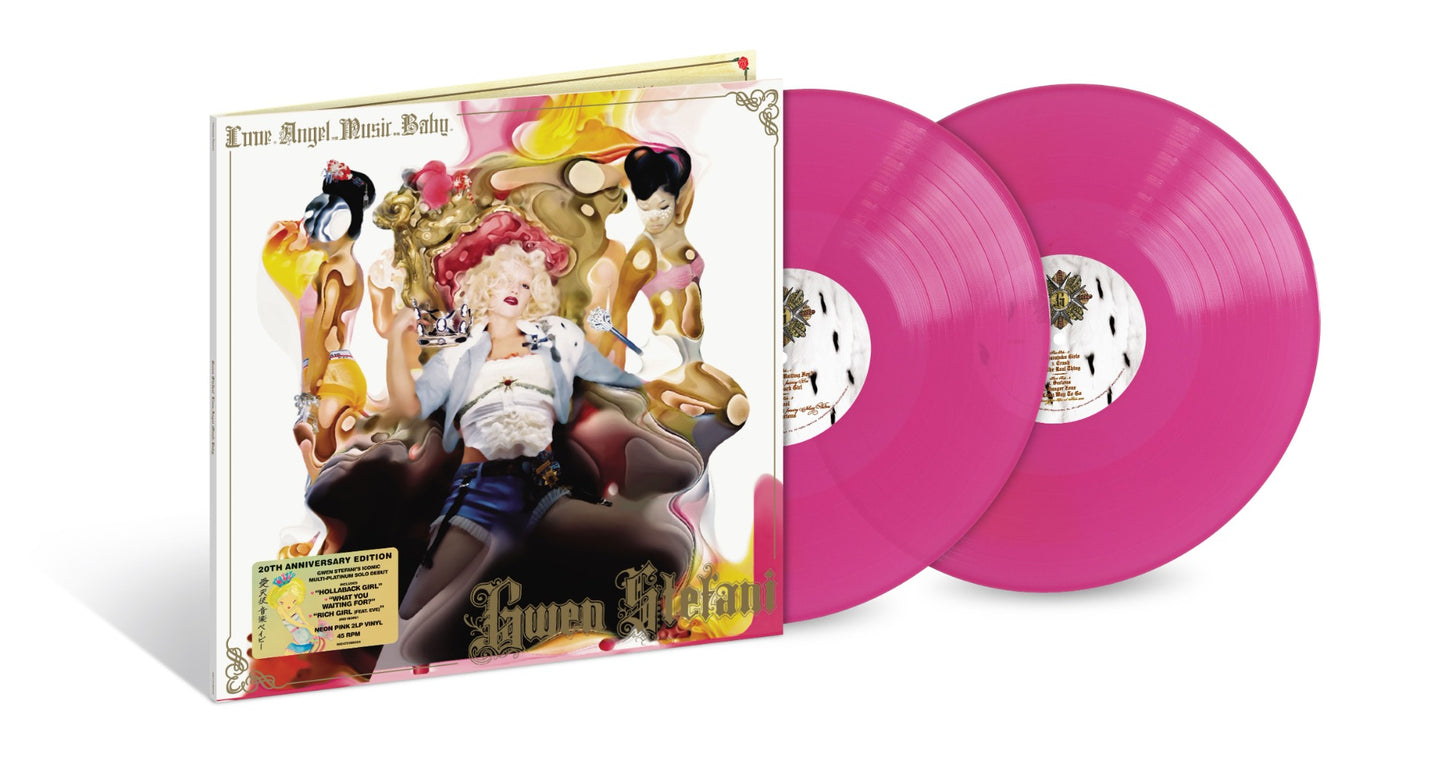Love, Angel, Music, Baby: 20th Anniversary (Limited Edition, Neon Pink Colored Vinyl) (2 Lp) |
