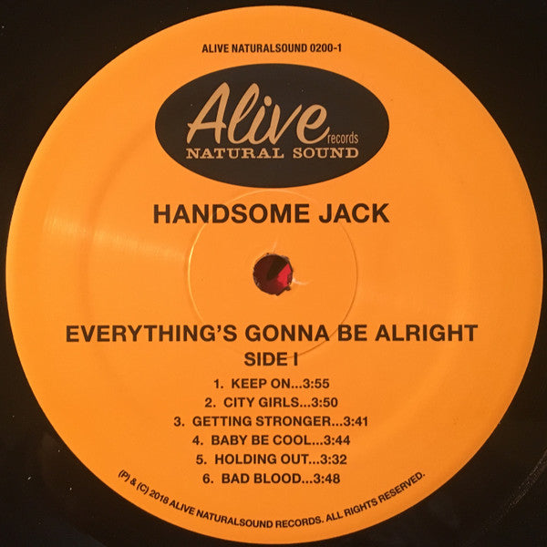 Handsome Jack - Everything's Gonna Be Alright | Mint (M) Mint (M) - BLUES