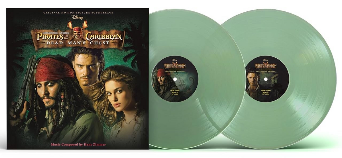 Hans Zimmer - Pirates of the Caribbean: Dead Man's Chest (Original Soundtrack) (Coke Bottle Clear Colored Vinyl) (2 Lp's) |