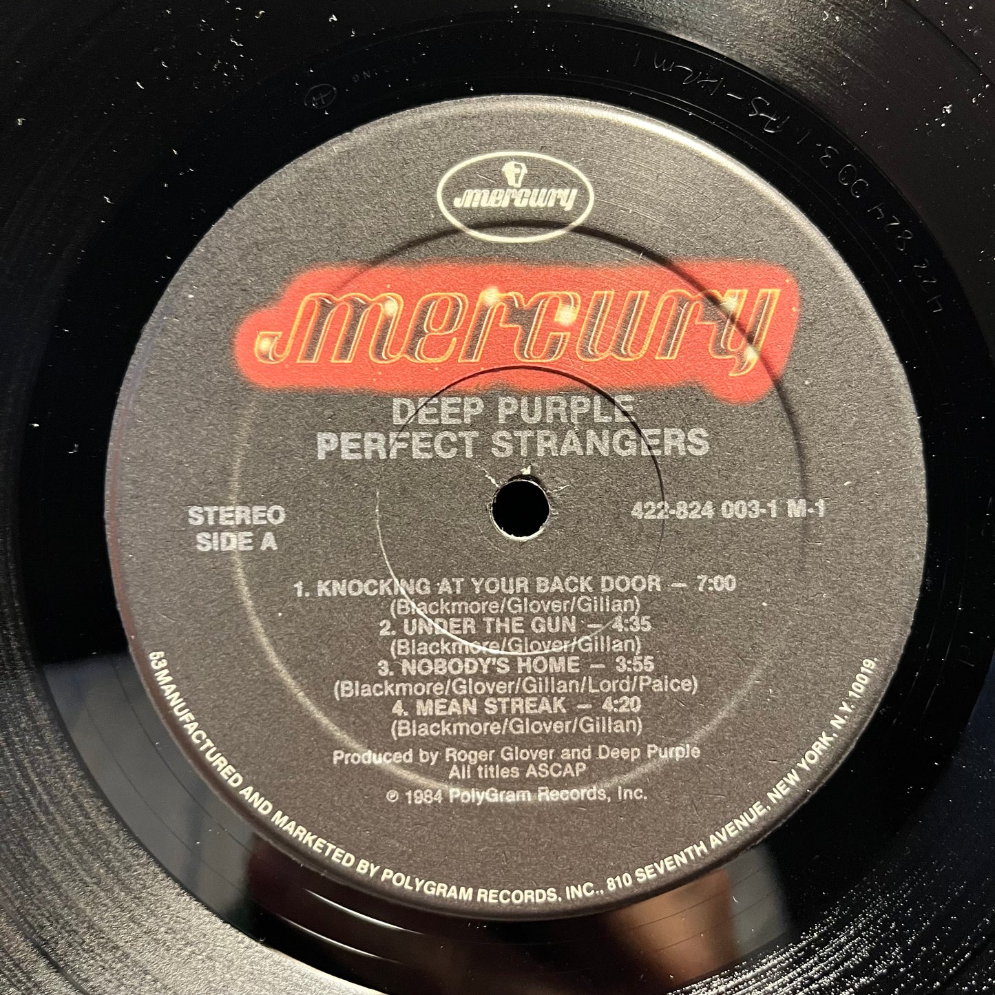 Deep Purple Perfect Strangers LP Near Mint (NM or M-) Near Mint (NM or M-)