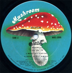 Heart Magazine Mushroom Records (5) LP, Album, RE, Ter Near Mint (NM or M-) Very Good Plus (VG+)