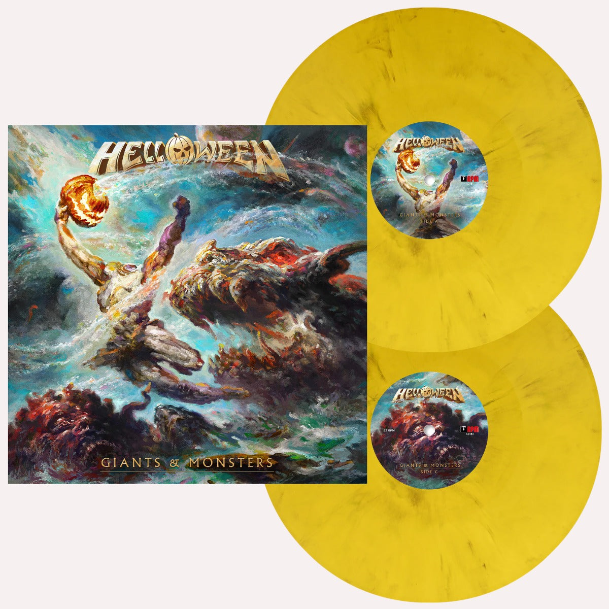 Giants & Monsters (Indie Exclusive) (Yellow Marble Vinyl) (Pumpkin Etching & Booklet) [2LP] |