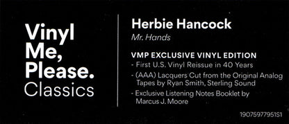 Mr. Hands | Mint (M) Mint (M) - JAZZ *VMP*