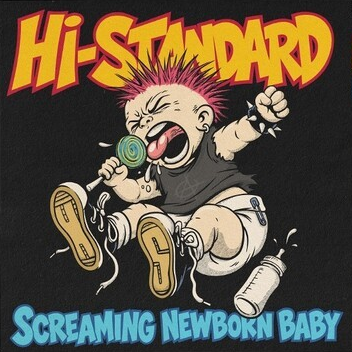 HI-STANDARD - Screaming Newborn Baby (Blue Colored Vinyl) |