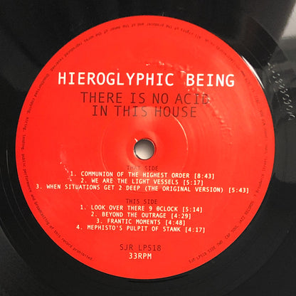 Hieroglyphic Being - There Is No Acid In This House | Mint (M) Mint (M) - TECHNO