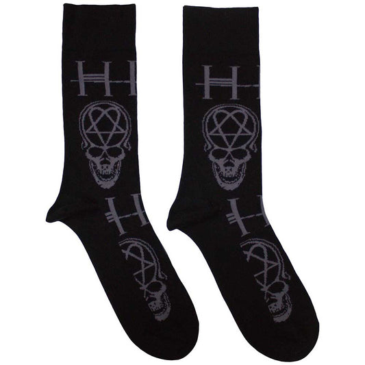 Heartagram Skull | Black