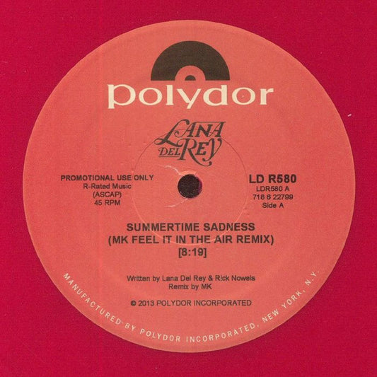 Summertime Sadness (MK Remixes) | Mint (M) Generic