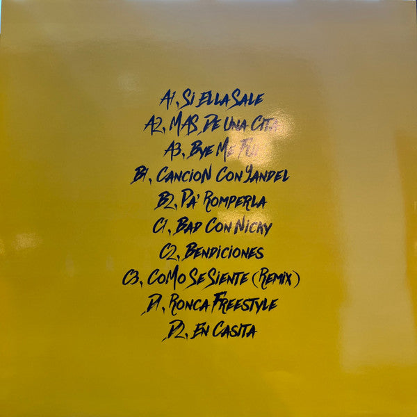 Bad Bunny - Las Que No Iban A Salir (COLOR VINYL LP) | Mint (M) Mint (M) - HIP HOP *NEW/COLOR*