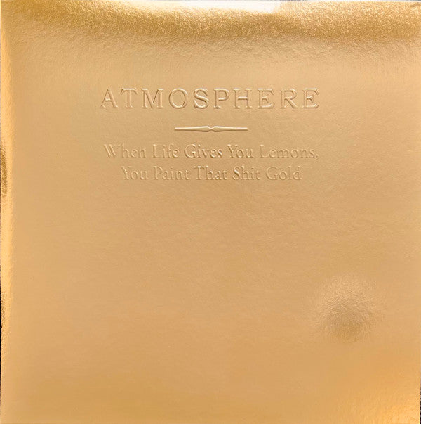 When Life Gives You Lemons, You Paint That Shit Gold | Mint (M) Mint (M) - HIP HOP *SEALED/COLOR/VMP*
