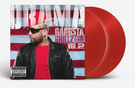 Dj Drama - Gangsta Grillz: The Album Vol. 2 (Red VINYL 2xLP Atlantic 1-725120) | NEW - HIP HOP *NEW/COLOR*