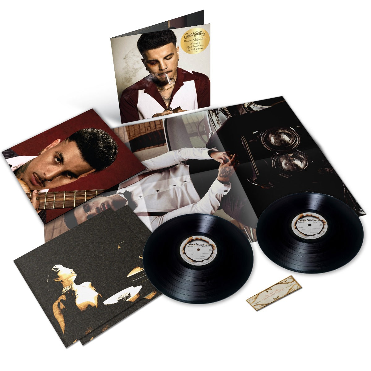 Rauw Alejandro - Cosa Nuestra (Extra Track)(VINYL 2xLP) | USED Near Mint (NM or M-) Excellent+ (EX+) - HIP HOP/LATIN / USED *NEAR MINT*
