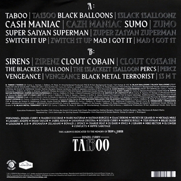 Ta13oo | Mint (M) Mint (M) - HIP HOP *NEW/COLOR/VMP*