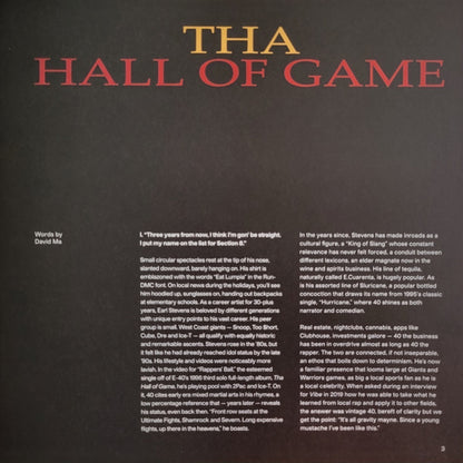 Tha Hall Of Game | Mint (M) Mint (M) - HIP HOP *NEW/COLOR/VMP*