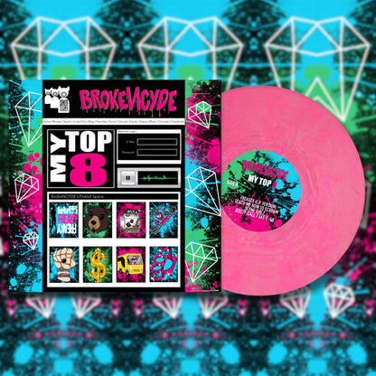 Brokencyde - (PRESALE 11/27/26) Myspace Top 8 (PINK VINYL LP) | NEW - HIP HOP *NEW/COLOR*
