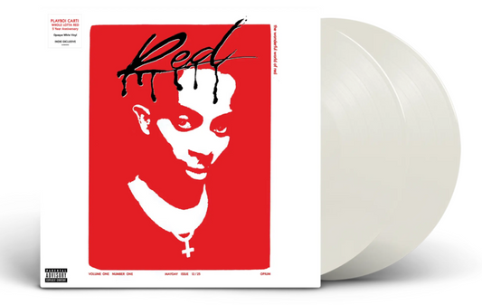 Playboi Carti - Whole Lotta Red (IEX 5th Anniversary Rain Cloud White 2xLP) | NEW - HIP HOP *NEW/COLOR*