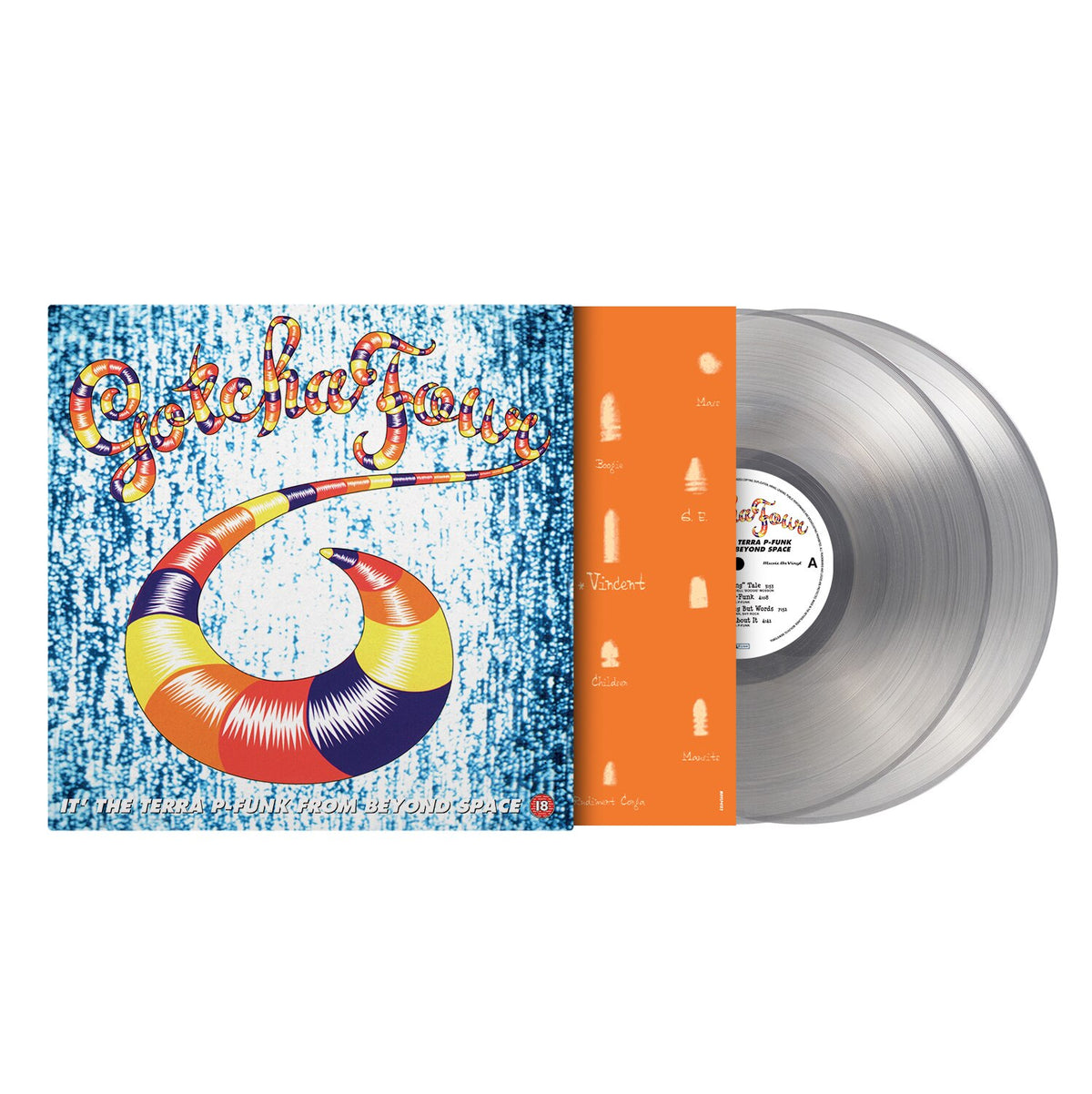 Gotcha! - (PRESALE 10/23/26) Four It' The Terra P-funk From Beyond Space (MOV CRYSTAL CLEAR VINYL 2xLP) | NEW - HIP HOP *NEW/COLOR*