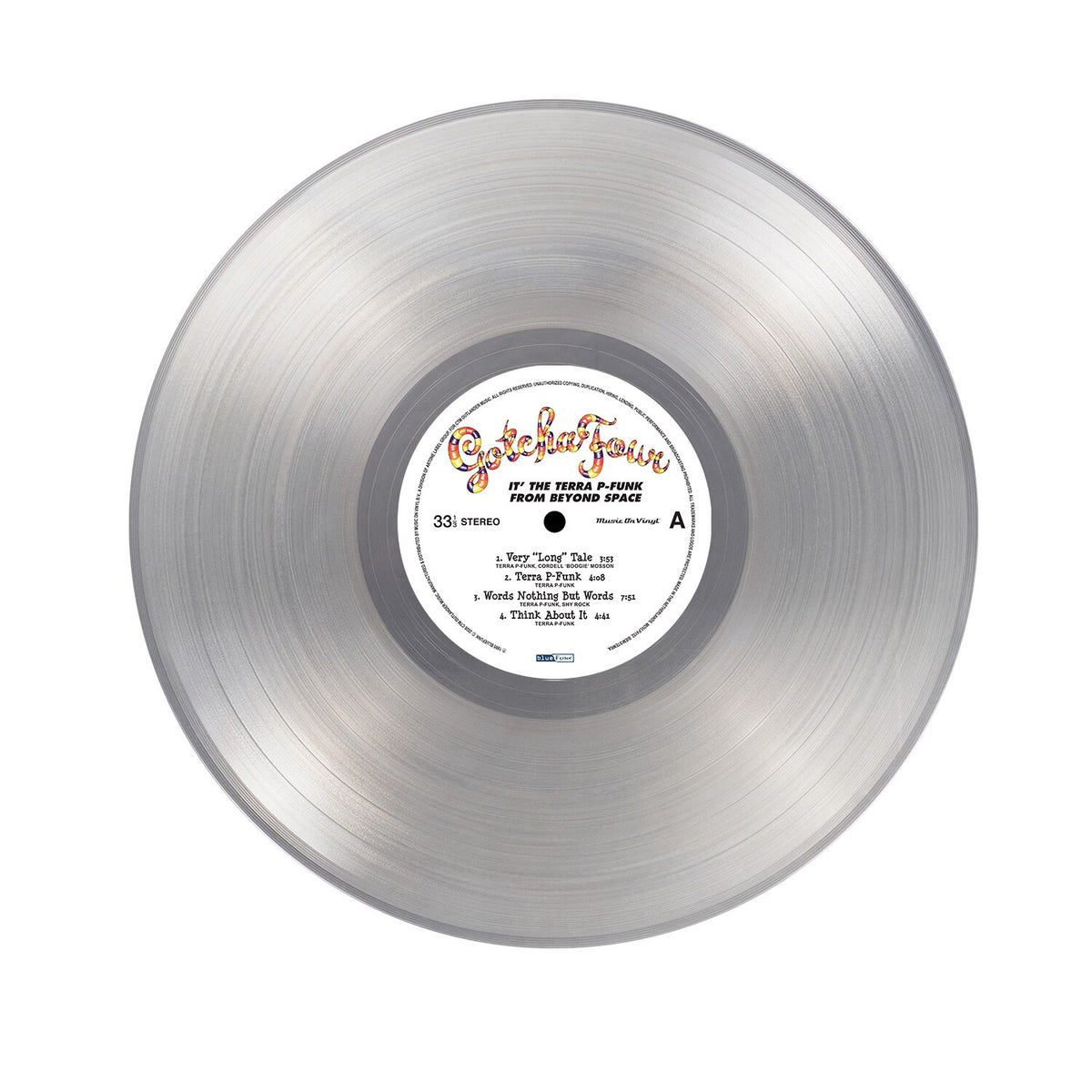 Gotcha! - (PRESALE 10/23/26) Four It' The Terra P-funk From Beyond Space (MOV CRYSTAL CLEAR VINYL 2xLP) | NEW - HIP HOP *NEW/COLOR*