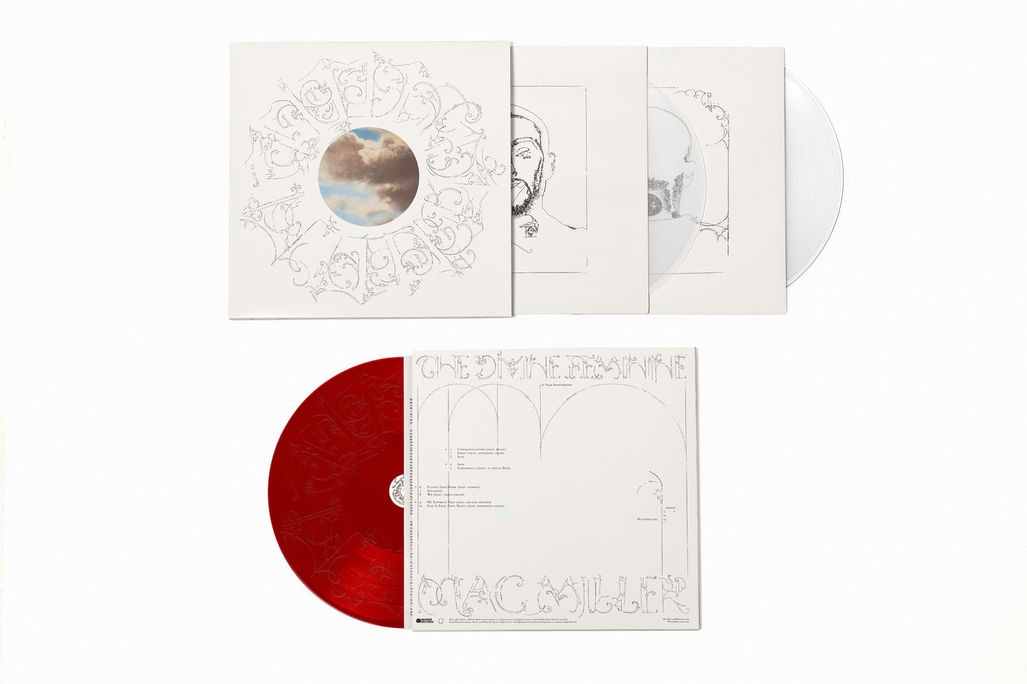 Mac Miller - (PRESALE 10/2/26) The Divine Feminine (10th Anniversary)(MILKY CLEAR AND RUBY VINYL 3xLP) | NEW - HIP HOP *NEW/COLOR*
