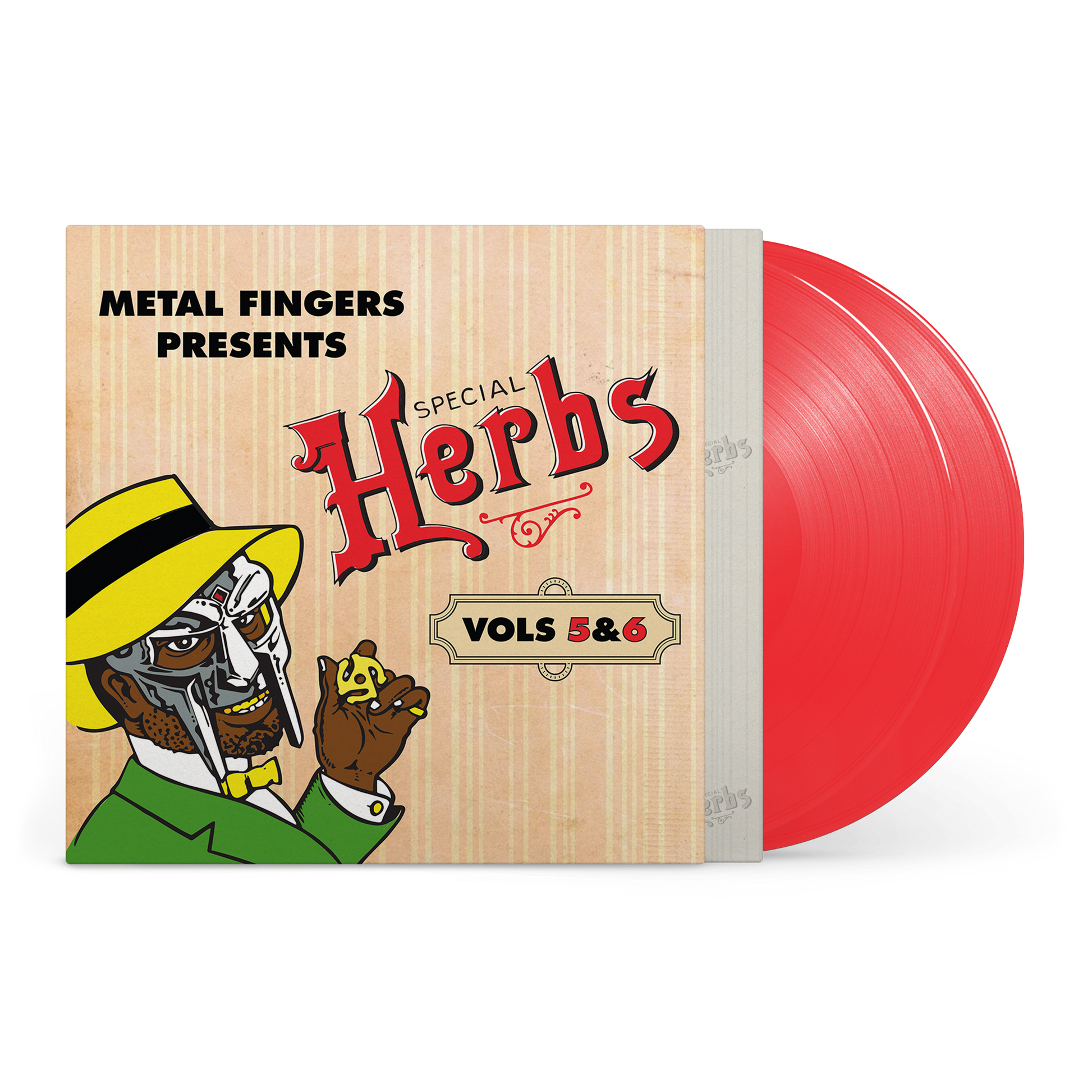 Metal Fingers Presents: Special Herbs Vol. 5 & 6 *PRE-ORDER 9/5/25*(APPLE RED VINYL) | Mint (M) Mint (M) - HIP HOP *NEW/COLOR*