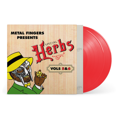 Metal Fingers Presents: Special Herbs Vol. 5 & 6 *PRE-ORDER 9/5/25*(APPLE RED VINYL) | Mint (M) Mint (M) - HIP HOP *NEW/COLOR*
