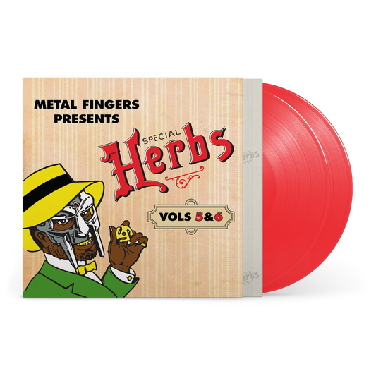 Metal Fingers Presents: Special Herbs Vol. 5 & 6 *PRE-ORDER 9/5/25*(APPLE RED VINYL) | Mint (M) Mint (M) - HIP HOP *NEW/COLOR*