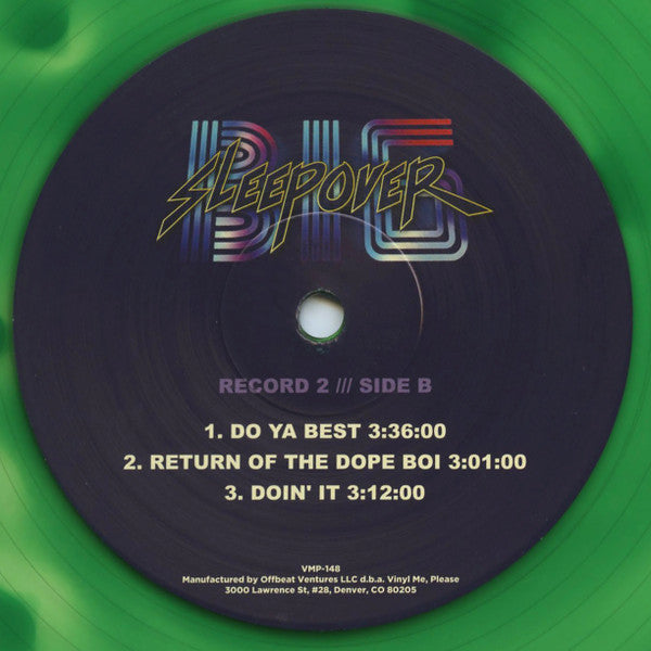 Big Sleepover (VMP 2xVINYL) | Mint (M) Mint (M) - HIP HOP *NEW/COLOR*