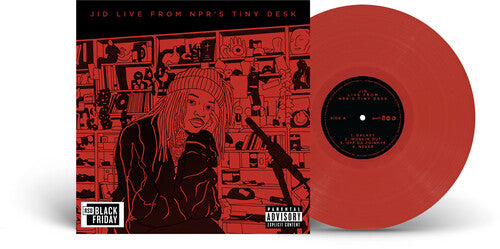 Jid - Live from NPR's Tiny Desk (BF RSD 2026 RED VINYL 12") | NEW - HIP HOP *NEW/COLOR*