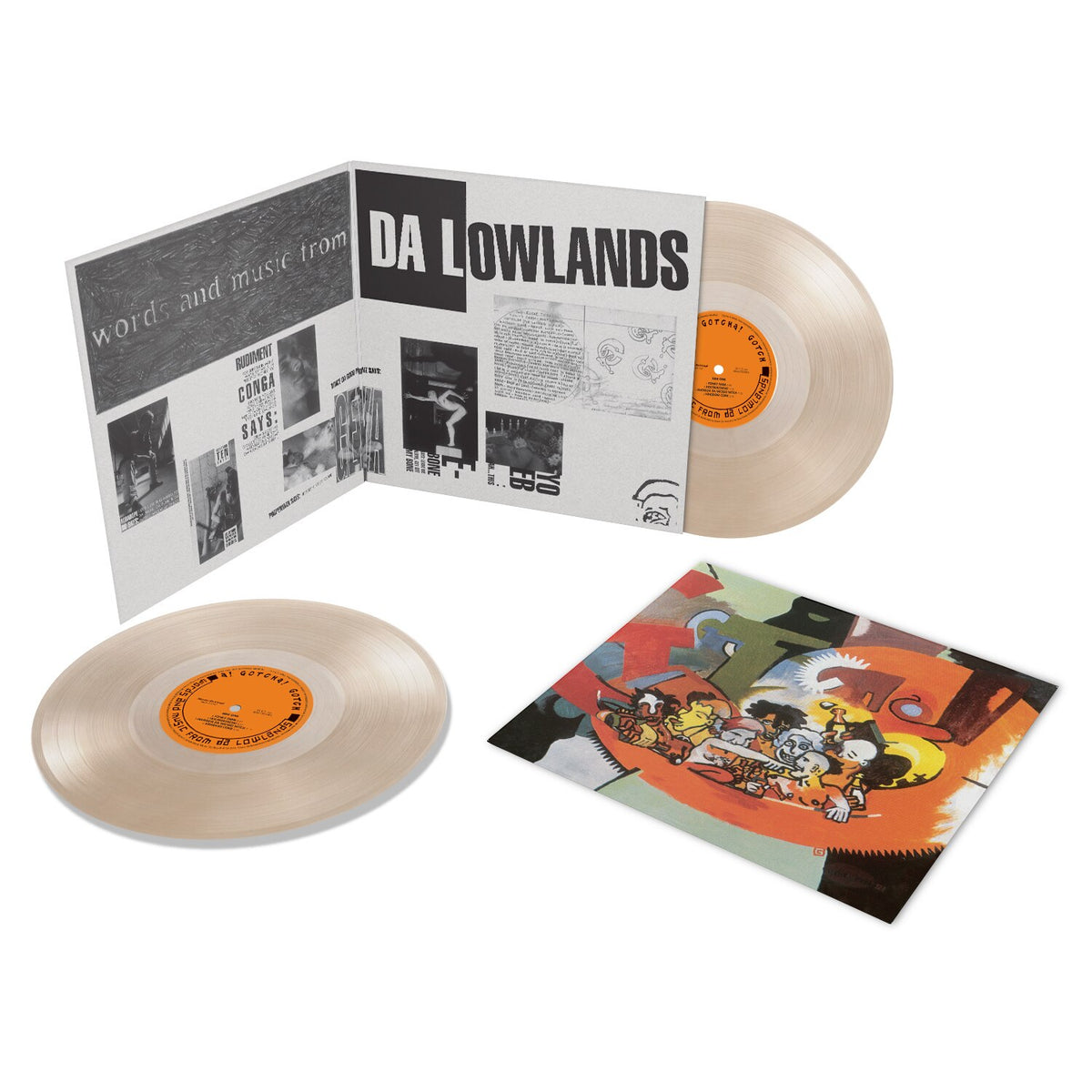 Gotcha! - (PRESALE 10/23/26) Words And Music From Da Lowlands (MOV TRANSLUCENT GOLD MARBLED VINYL 2xLP) | NEW - HIP HOP *NEW/COLOR*