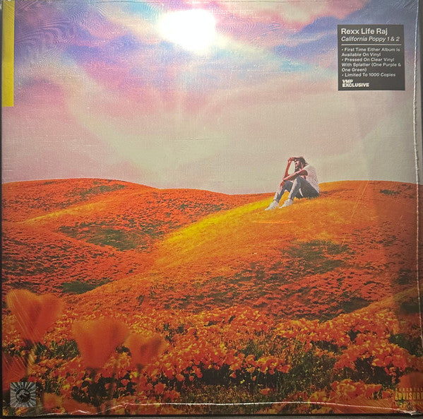 California Poppy 1 & 2 (COLOR VINYL, VMP) | Mint (M) Mint (M) - HIP HOP *NEW/COLOR*