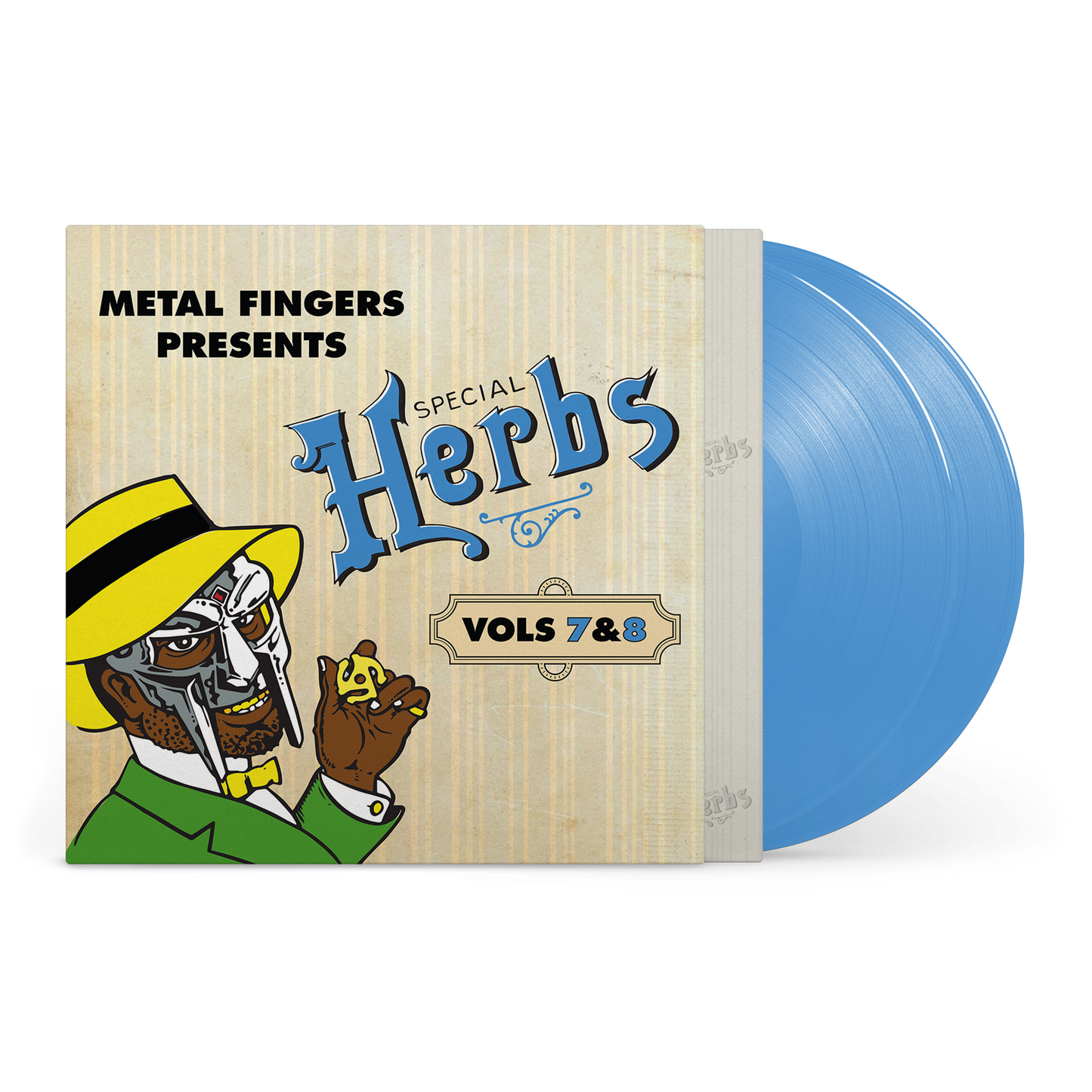 Metal Fingers Presents: Special Herbs Vol. 7 & 8 *PRE-ORDER 9/5/25*(SKY BLUE VINYL) | Mint (M) Mint (M) - HIP HOP *NEW/COLOR*