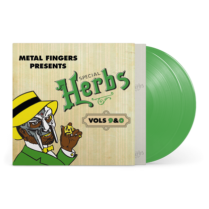 Metal Fingers Presents: Special Herbs Vol. 9 & 0 *PRE-ORDER 9/5/25*(EVERGREEN VINYL) | Mint (M) Mint (M) - HIP HOP *NEW/COLOR*
