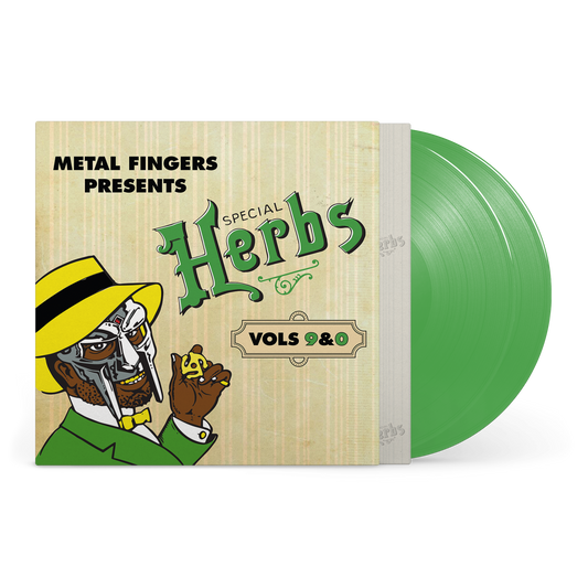 Metal Fingers Presents: Special Herbs Vol. 9 & 0 *PRE-ORDER 9/5/25*(EVERGREEN VINYL) | Mint (M) Mint (M) - HIP HOP *NEW/COLOR*