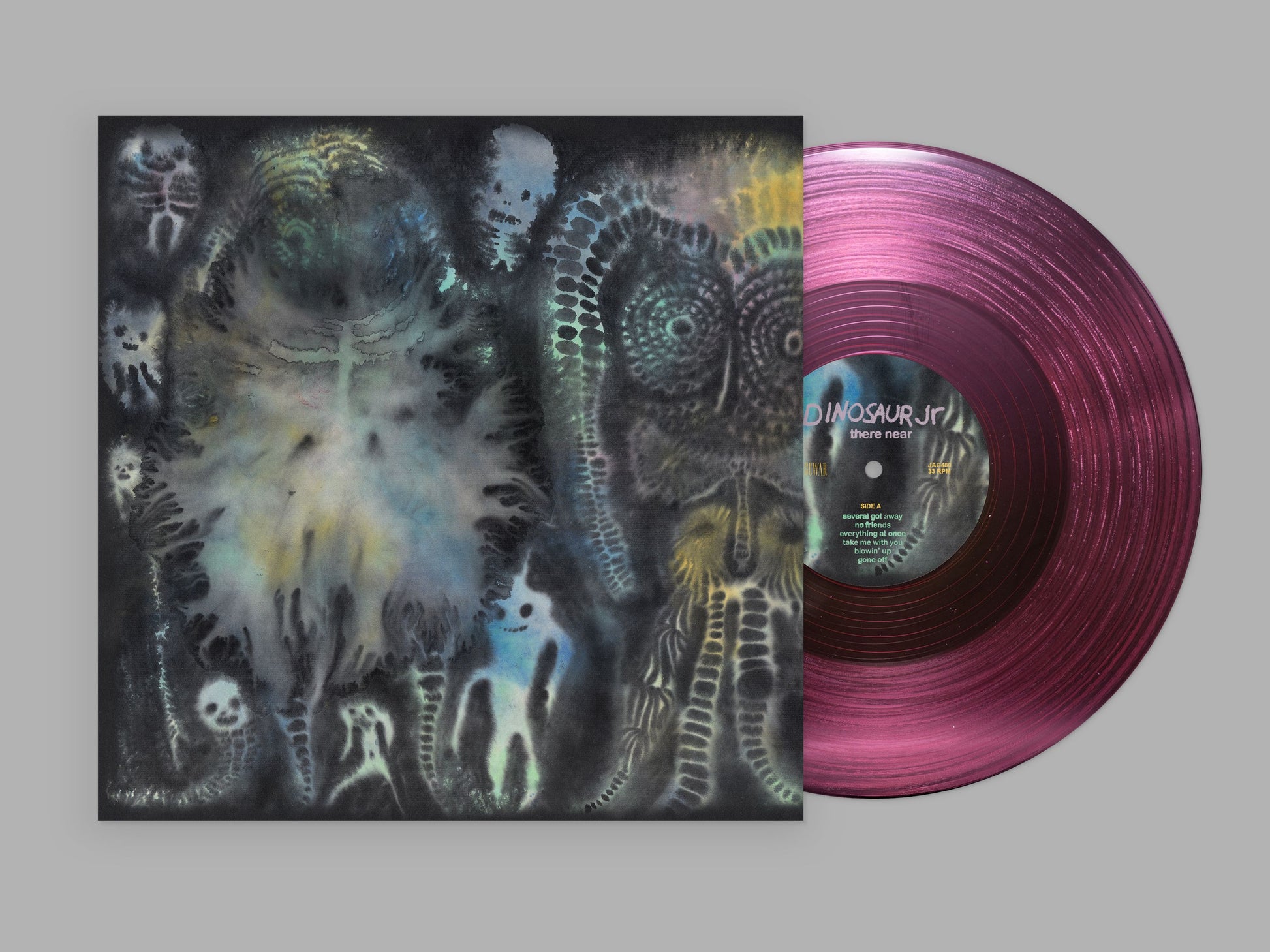 Dinosaur Jr. - (PRESALE 8/28/26) There Near (PINK CLEAR VINYL LP JAGJAGUWAR JAG480LP-C1 2026) | Mint (M) Mint (M) - HIP HOP *NEW/COLOR*