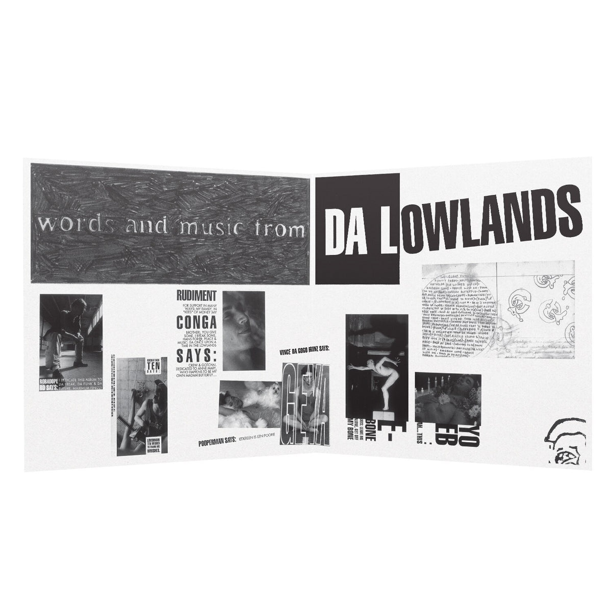 Gotcha! - (PRESALE 10/23/26) Words And Music From Da Lowlands (MOV TRANSLUCENT GOLD MARBLED VINYL 2xLP) | NEW - HIP HOP *NEW/COLOR*