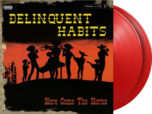 Delinquent Habits - Here Comes The Horns (MOV 180G RED VINYL 2xLP) | NEW - HIP HOP *NEW/COLOR*
