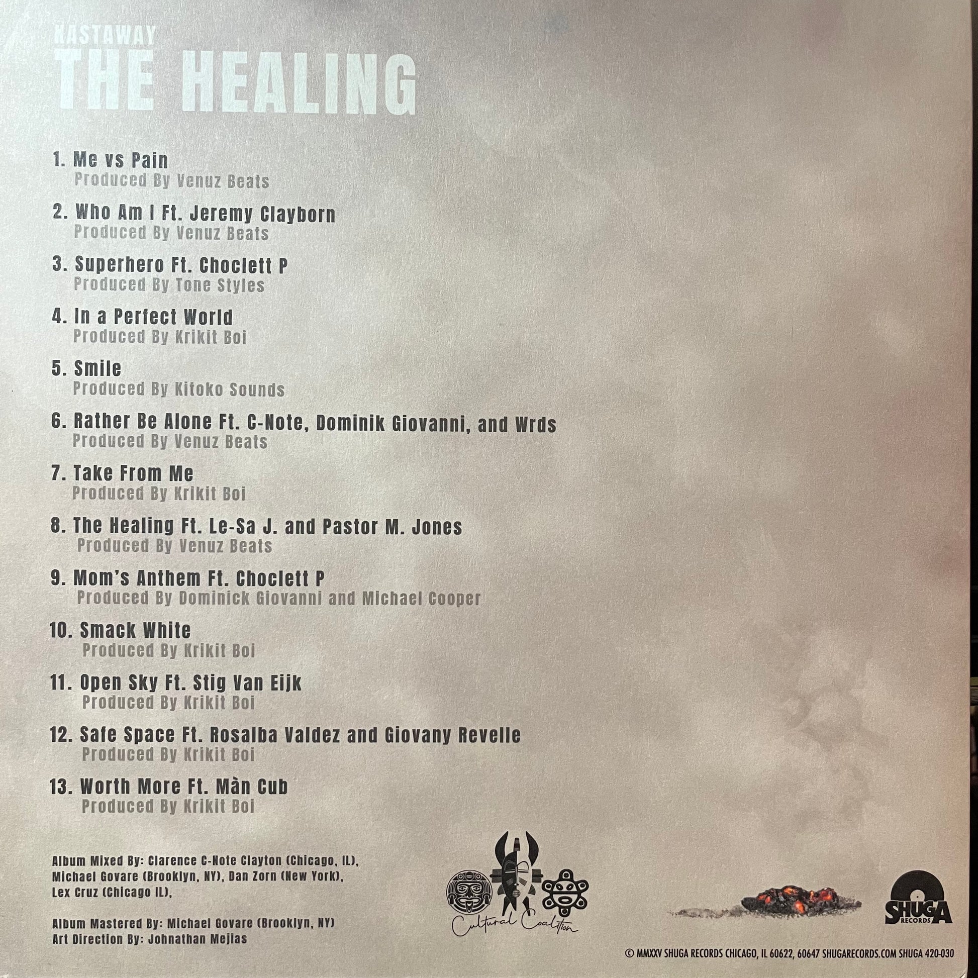 Kastaway - The Healing (COLOR VINYL LP) | - HIP HOP *NEW/COLOR*