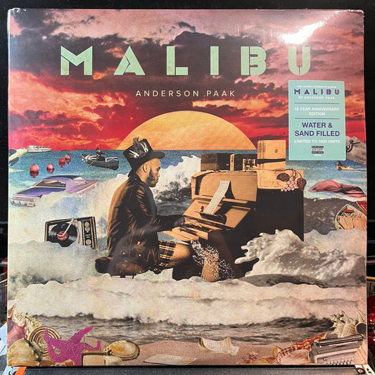Malibu (WATER AND SAND 2xVINYL)*CREASED* | Mint (M) Excellent (EX) - HIP HOP *NEW/LIQUID*
