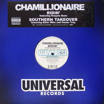 Chamillionaire - Ridin' / Southern Takeover (VINYL 12" SINGLE UNIVERSAL B0006026-11 2005) | Mint (M) Near Mint (NM) - HIP HOP / NEW *SEALED*