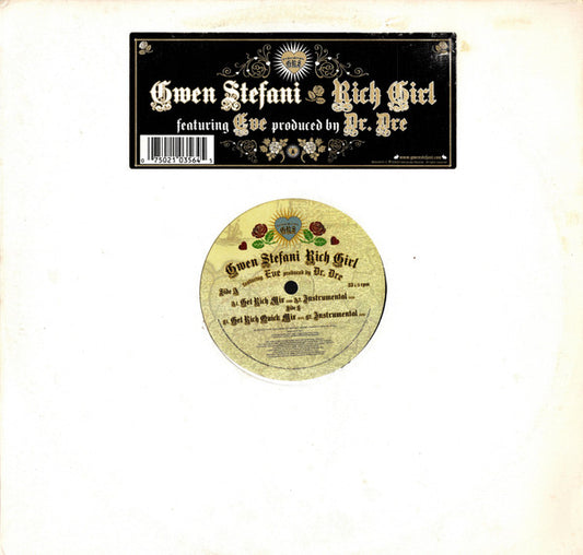 Gwen Stefani - Rich Girl (VINYL 12" INTERSCOPE B0003978-11 2004) | USED Mint (M) Near Mint (NM) - HIP HOP / NEW *SEALED*