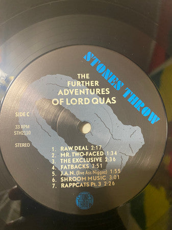 Quasimoto - The Further Adventures Of Lord Quas (VINYL 2xLP) | NEW - HIP HOP / NEW *SEALED*