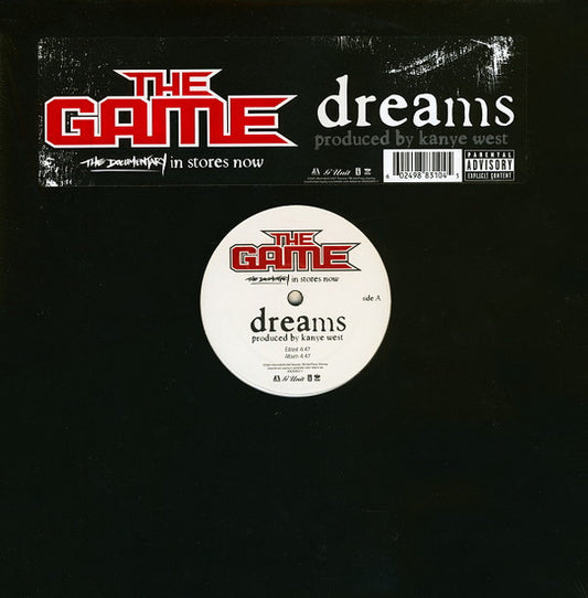The Game - Dreams (VINYL 12" CZAR ENTERTAINMENT B0004953-11 2005) | Mint (M) Excellent+ (EX+) - HIP HOP / NEW *SEALED*
