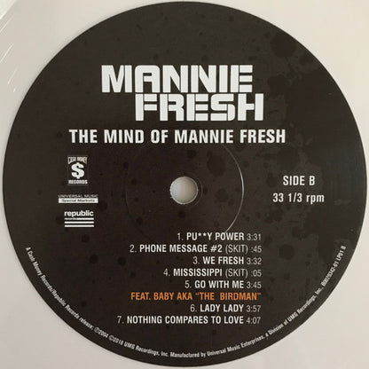 The Mind Of Mannie Fresh (CREAM VINYL) | Mint (M) Mint (M)