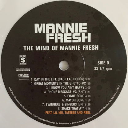 The Mind Of Mannie Fresh (CREAM VINYL) | Mint (M) Mint (M)