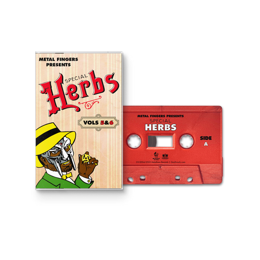 Metal Fingers Presents: Special Herbs Vol. 5 & 6 *PRE-ORDER 9/5/25*(CASS) | Mint (M) Mint (M) - HIP HOP *NEW*