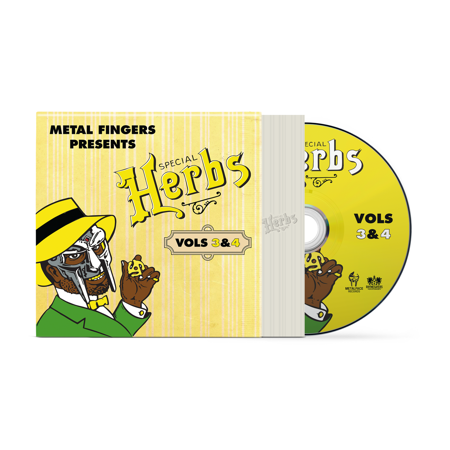 Metal Fingers Presents: Special Herbs Vol. 3 & 4 *PRE-ORDER 9/5/25*(CD) | Mint (M) Mint (M) - HIP HOP *NEW*